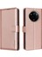 Realme 14 Pro Için Litchi Texture Rfıd Pu Kılıf (Yurt Dışından) 1