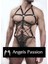 Siyah Lasitk Erkek Vücut Harness M 2
