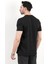Erkek Bisiklet Yaka Basic %100 Pamuklu T-Shirt Siyah - 25Y 2735 4