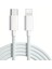 Type-C To Iphone Uyumlu Hızlı Şarj Kablosu Örgülü Kablo Iphone 14 13 12 11 x 7 8 Uyumlu Beyaz 1