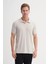 Cazador Polo Yaka Regular Fit Örme Dokulu Tişört 2
