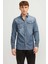 JJESHERIDAN SHIRT L/S NOO Mavi Erkek Gömlek 1