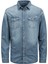 JJESHERIDAN SHIRT L/S NOO Mavi Erkek Gömlek 2