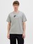Jack Jones Yazı Baskılı Erkek Bisiklet Yaka Tişört 12268415 1