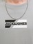 Jack Jones Yazı Baskılı Erkek Bisiklet Yaka Tişört 12268415 3