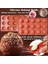 15'li Yarım Küre Muffin, Çikolata, Kek Kalıbı, Silikon 3,8cm 3