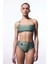Yeşil Boncuklu Tek Omuz Bikini Üstü 4