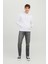 JJESTAR JJ SWEAT HOOD NOO Beyaz Erkek Sweatshirt 5