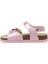 SUPERFİT Superfit 1-000118-5500 Pembe Kız Çocuk Düz Sandalet 3