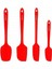 Osteris 4'lü Spatula Set Kırmızı 1