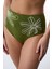 Kır Yeşili Nakışlı Bikini Altı 4