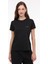 Wl Darla 11BEF009 4fx Siyah Kadın Kısa Kol T-Shirt 1