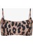 Clove Minimal Kesim Leopar Desenli Bikini Üstü 5