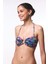 Çiçek Desenli Ciele Straplez Bikini Üstü 1
