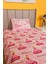 Kız Çocuk Princess Desen 150X240 cm Tek Kişilik Pike - Pembe 1