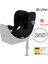 Sirona T Isize Plus (Terletmeyen Özel Kumaş) (Sephia Black) (360 Derece Dönen Adac'lı Isofix Bebek Oto Koltuğu 0-18 Kg) 2