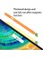 Samsung Galaxy Tab S7 T870 Silikon Stylus Kalem Tutucu Sebze Tarzı Kaymaz Kol Deri Cep Kapağı-Kırmızı (Yurt Dışından) 3