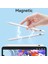 Ios ve Android Cihazlar Için 4 Led'li Pil Göstergeli Evrensel Kapasitif Kalem (Yurt Dışından) 2