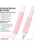 Apple Pencil Için 2 Adet Silikon Kılıf, Huawei M-Pencil Serisi Kalem Kapağı Tutacağı-Pembe (Yurt Dışından) 5