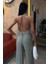 Halter Yaka Yelekli Modal Takım 10144 2