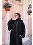 Yaren Balon Kol Biyeli Abaya 4