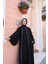 Yaren Balon Kol Biyeli Abaya 5