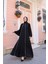 Yaren Balon Kol Biyeli Abaya 7