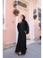 Yaren Balon Kol Biyeli Abaya 8