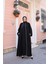 Yaren Balon Kol Biyeli Abaya 9