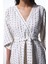 Renkli Sally Textured V Yaka Oversize Kimono 3