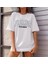 Bisiklet Yaka Baskılı T-Shirt - Beyaz 3