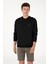 Erkek Siyah Sweatshirt 50300048-VR046 1