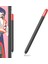 Apple Pencil Pro Silikon Kılıf Renkli Eklemeli Stylus Kalem Koruyucu Cilt Kılıfı-Siyah+Kırmızı (Yurt Dışından) 1