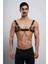 Erkek Gömlek Kemeri, Zincirli Göğüs Harness, Partywear, Clubwear M 2