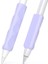 Apple Pencil Için 2 Adet Silikon Kılıf, Huawei M-Pencil Serisi Kalem Kapağı Tutacağı-Mor (Yurt Dışından) 1