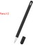 Apple Pencil (2. Nesil) Için Kaymaz Silikon Kapak Tutucu Koruyucu Uç Kapağı - Siyah (Yurt Dışından) 1