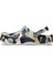 Unisex Geo Camo Clog Terlik - Çok Renkli 1