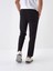 Erkek Siyah Slim Fit Pamuklu Jogger Pantolon 4