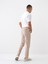 Erkek Bej Slim Fit Pamuklu Jogger Pantolon 4