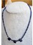 Lapis Lazuli Fasetli Kesim Özel Tasarım Lapis Taşlı Kolye 1