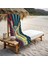 Dekoratif Modern Retro Desenli Plaj Deniz Havlusu Peştamal 80 x 160 cm RTR09 1
