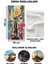 Dekoratif Modern Retro Desenli Plaj Deniz Havlusu Peştamal 80 x 160 cm RTR05 2