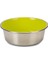 Köpek Mama Su Kabı, Paslanmaz Çelik, Içi Sarı, 16CM, 940ML 1