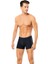 Looksense Erkek Dude 2 Li Düz ve Desenli Likralı Boxer 1406 2