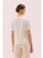 Bisiklet Yaka Kısa Kol Örme T-Shirt Bej Y2523832_024 2