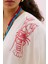 Istakoz Nakışlı Keten Kimono Bej Y2513903_024 3