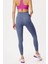 Dri Fit Universa High Rise 7/8 Length Kadın Yüksek Bel Lazer Kesim Toparlayıcı 2 Cepli Tayt Petrol Mavisi 2