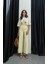 Sarı Cropped Flare Jean 1