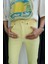 Sarı Boy Fit Kesik Paça Jean 5