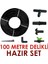 100 Metre Kendinden Delikli Damla Sulama Sistemi Ek Parçaları Damlama Borusu 1